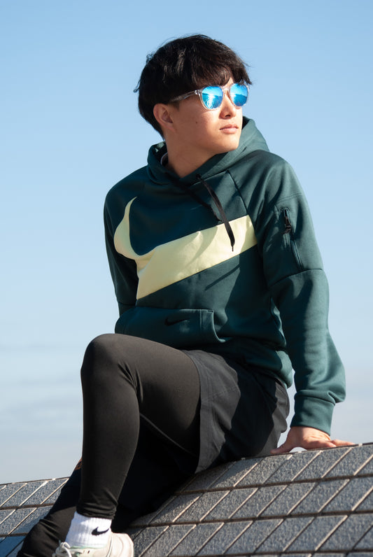 PUG (パグ)| 偏光サングラス クリア×アイスブルー