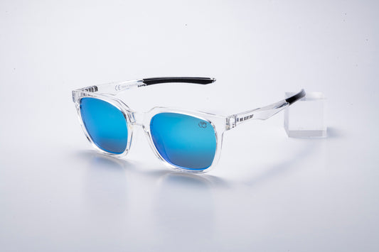 BEAGLE （ビーグル）| 偏光サングラス　クリア×アイスブルー