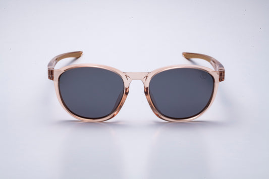 PUG （パグ）| 偏光サングラス　クリアブラウン×ブラック