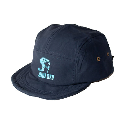 【数量限定】ブランドロゴ　ジェットキャップ　ネイビー
