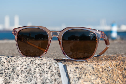 BEAGLE （ビーグル）| 偏光サングラス　クリアブラウン×ブラウン
