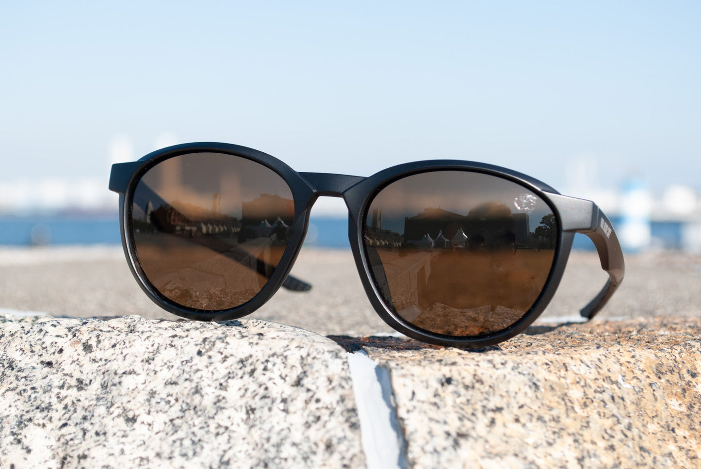 PUG （パグ）| 偏光サングラス　ブラック×ブラウン