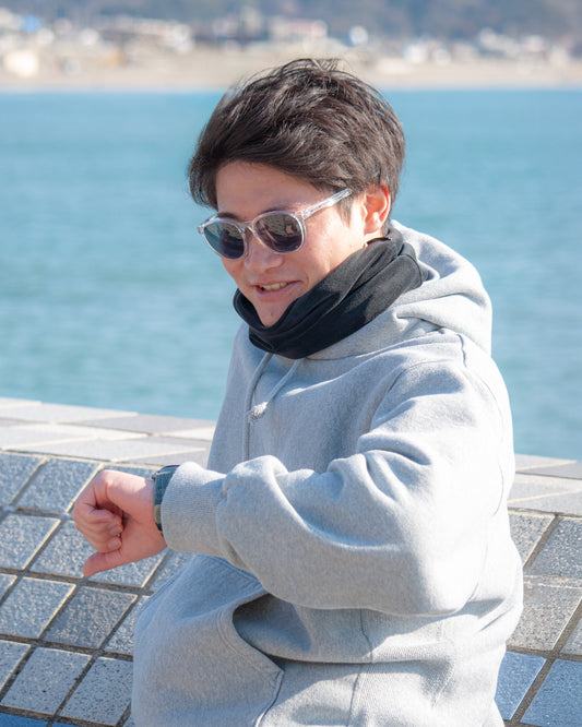 PUG （パグ）| 偏光サングラス　クリア×ブラック