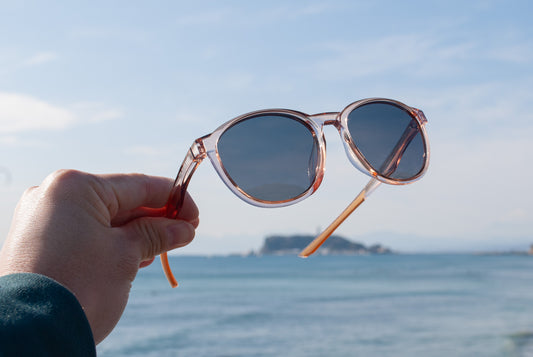 PUG （パグ）| 偏光サングラス　クリアブラウン×ブラック