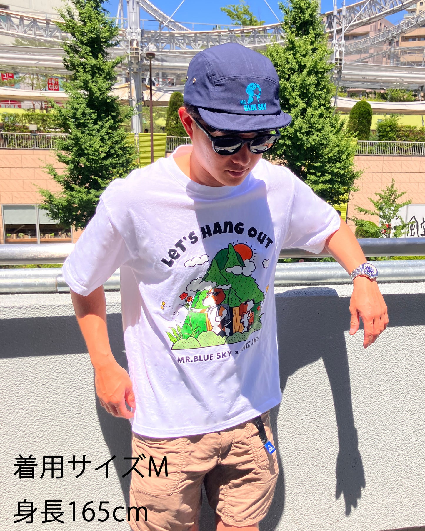 【数量限定】Mr. Blue Sky × SHIZUKUコラボ　半袖Tシャツ ユニセックス