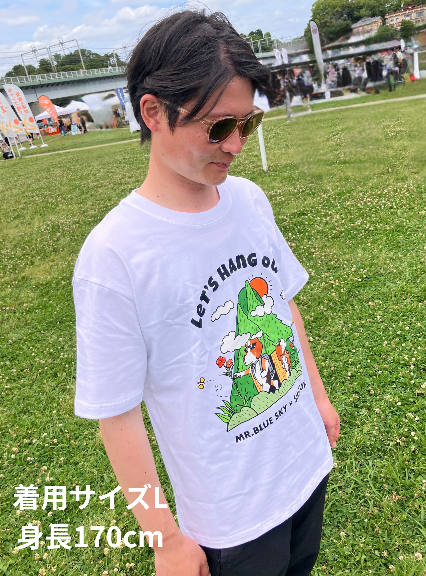 【数量限定】Mr. Blue Sky × SHIZUKUコラボ　半袖Tシャツ ユニセックス