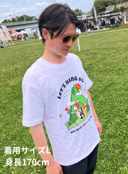 【数量限定】Mr. Blue Sky × SHIZUKUコラボ　半袖Tシャツ ユニセックス