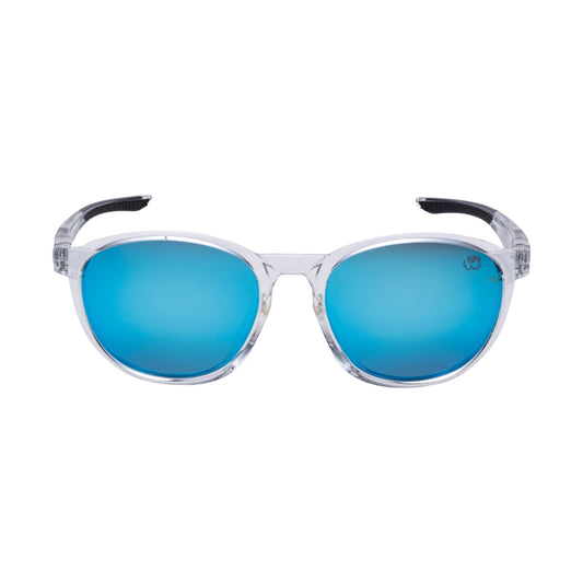 PUG （パグ）| 偏光サングラス　クリア×アイスブルー