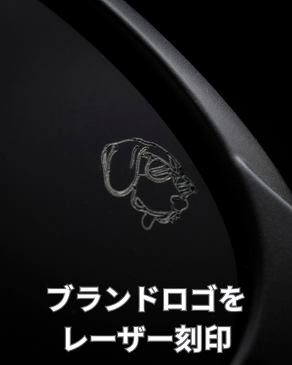 PUG （パグ）| 偏光サングラス　ブラック×アイスブルー