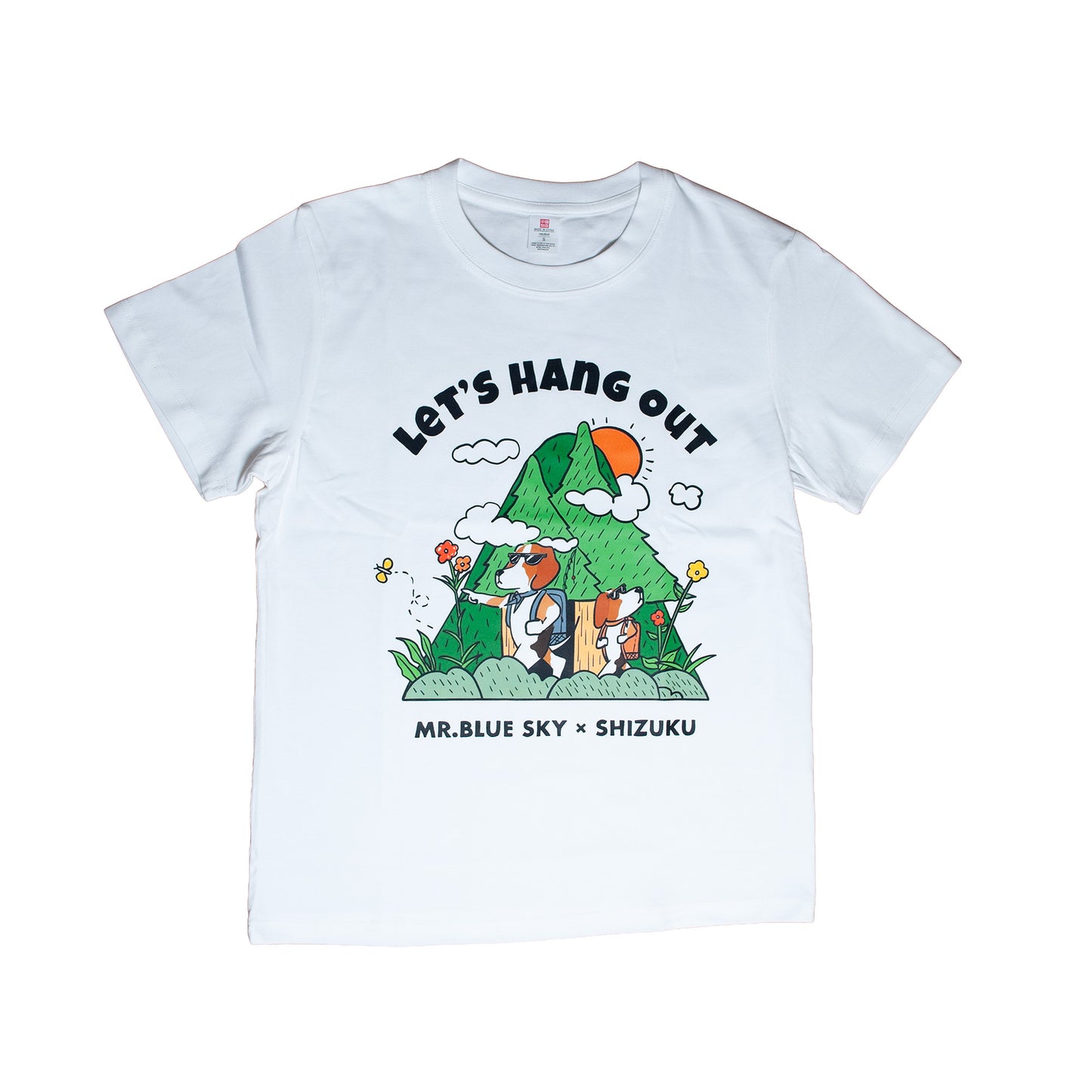 【数量限定】Mr. Blue Sky × SHIZUKUコラボ　半袖Tシャツ レディース