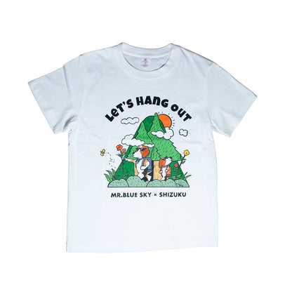 【数量限定】Mr. Blue Sky × SHIZUKUコラボ　半袖Tシャツ レディース