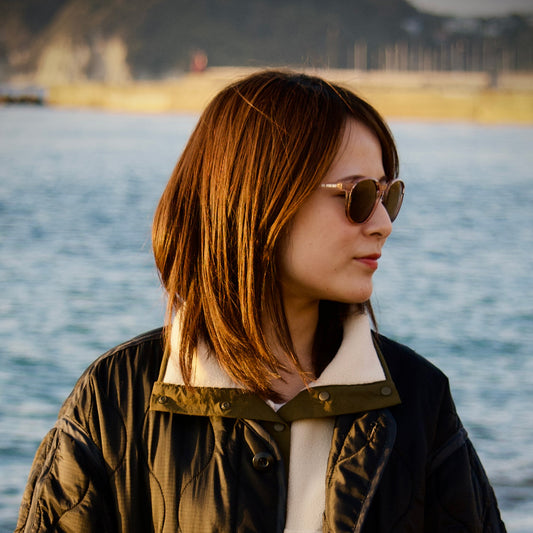 PUG （パグ）| 偏光サングラス　クリアブラウン×ブラウン